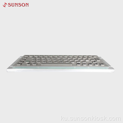 Keyboard Metal Endustrî ya IP65 a Waterproof